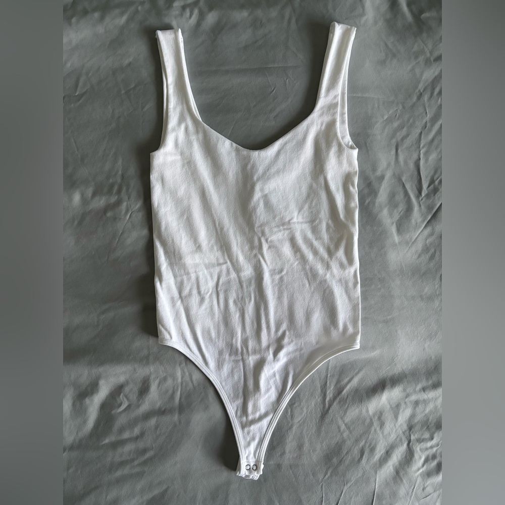 Free People Intimately White Bodysuit
